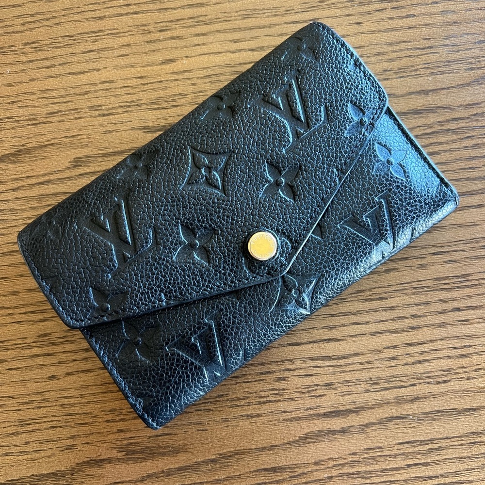 Louis Vuitton Curieuse Empriente Infini Compact Wallet 100% authentic